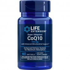 Life Extension Super Ubiquinol CoQ10 with Enhanced Mitochondrial Support™ 100 mg, 60 softgels